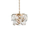 Elegant Lighting - 1010D16SG-01CR - Six Light Chandelier - Charlotte - Satin Gold