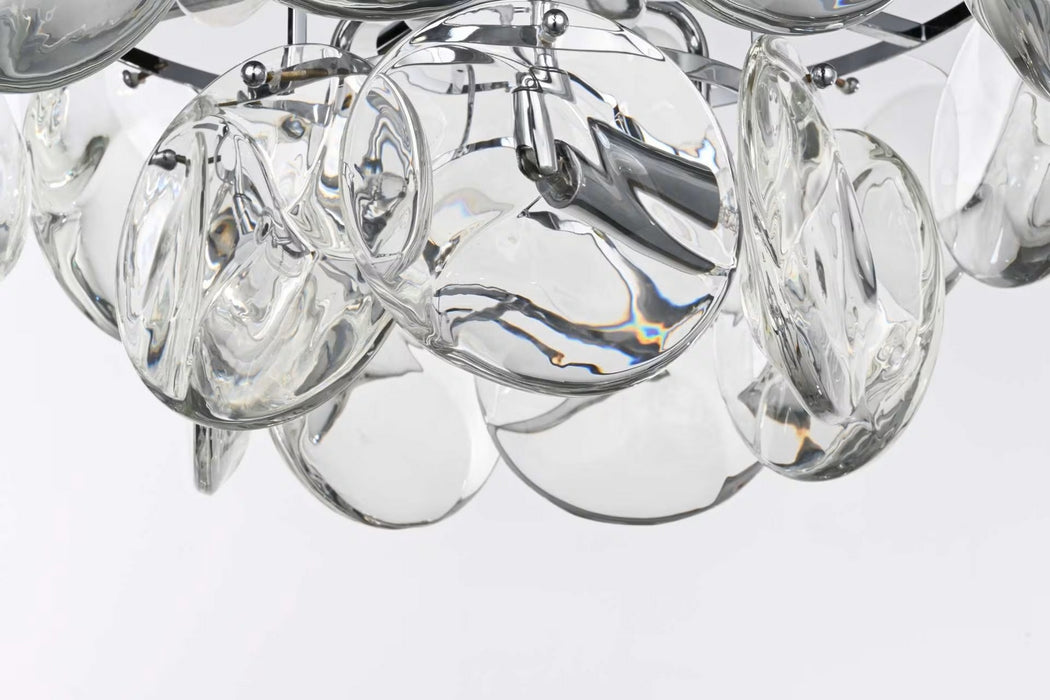 Elegant Lighting - 1010D20C-01CR - Nine Light Chandelier - Charlotte - Chrome