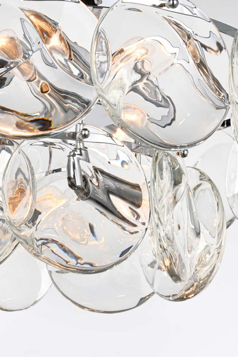 Elegant Lighting - 1010D20C-01CR - Nine Light Chandelier - Charlotte - Chrome