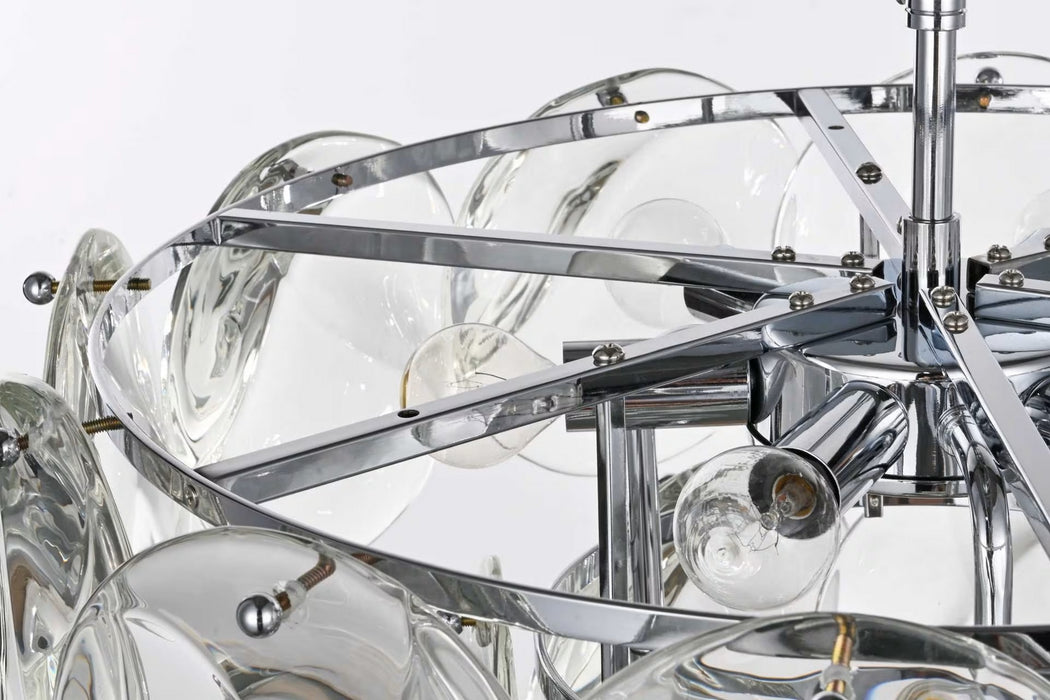 Elegant Lighting - 1010D20C-01CR - Nine Light Chandelier - Charlotte - Chrome