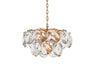 Elegant Lighting - 1010D20SG-01CR - Nine Light Chandelier - Charlotte - Satin Gold