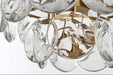 Elegant Lighting - 1010D20SG-01CR - Nine Light Chandelier - Charlotte - Satin Gold