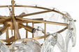 Elegant Lighting - 1010D24SG-01CR - 12 Light Chandelier - Charlotte - Satin Gold