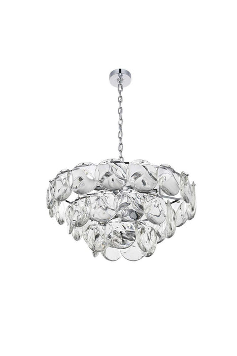 Elegant Lighting - 1010D28C-01CR - 14 Light Chandelier - Charlotte - Chrome