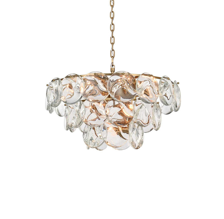 Elegant Lighting - 1010D28SG-01CR - 14 Light Chandelier - Charlotte - Satin Gold