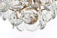 Elegant Lighting - 1010D28SG-01CR - 14 Light Chandelier - Charlotte - Satin Gold