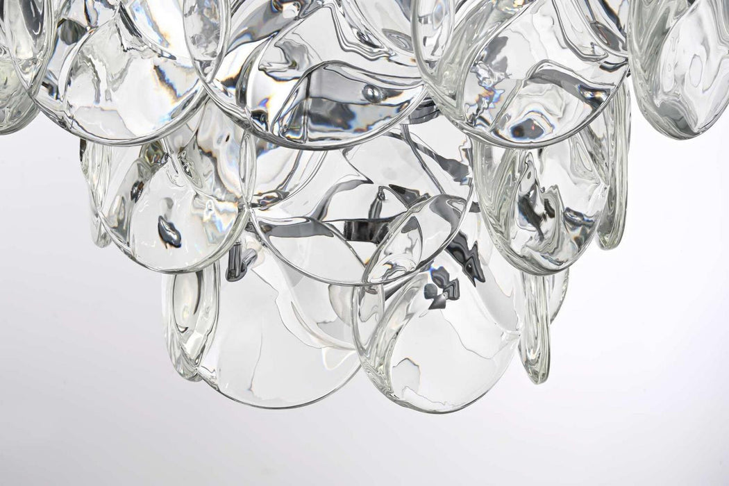 Elegant Lighting - 1010D32C-01CR - 21 Light Chandelier - Charlotte - Chrome
