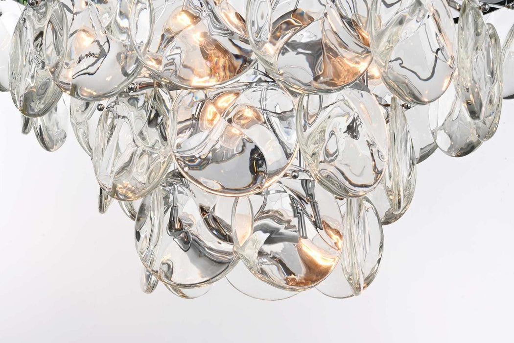 Elegant Lighting - 1010D32C-01CR - 21 Light Chandelier - Charlotte - Chrome