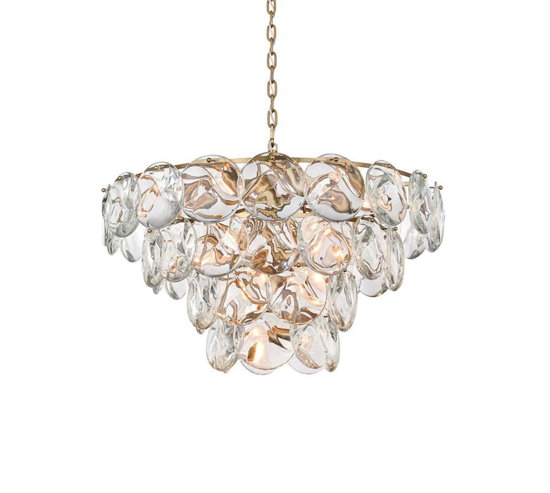 Elegant Lighting - 1010D32SG-01CR - 21 Light Chandelier - Charlotte - Satin Gold