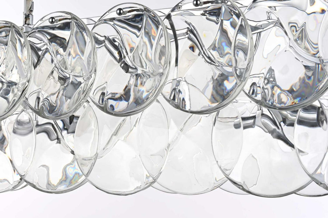 Elegant Lighting - 1010D36C-01CR - 14 Light Chandelier - Charlotte - Chrome