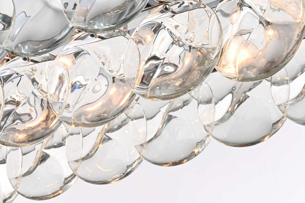 Elegant Lighting - 1010D36C-01CR - 14 Light Chandelier - Charlotte - Chrome