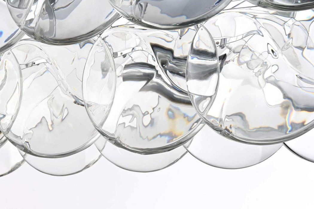 Elegant Lighting - 1010D36C-01CR - 14 Light Chandelier - Charlotte - Chrome
