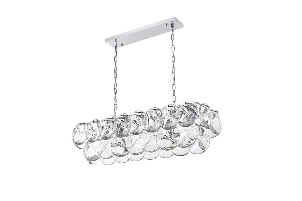 Elegant Lighting - 1010D36C-01CR - 14 Light Chandelier - Charlotte - Chrome