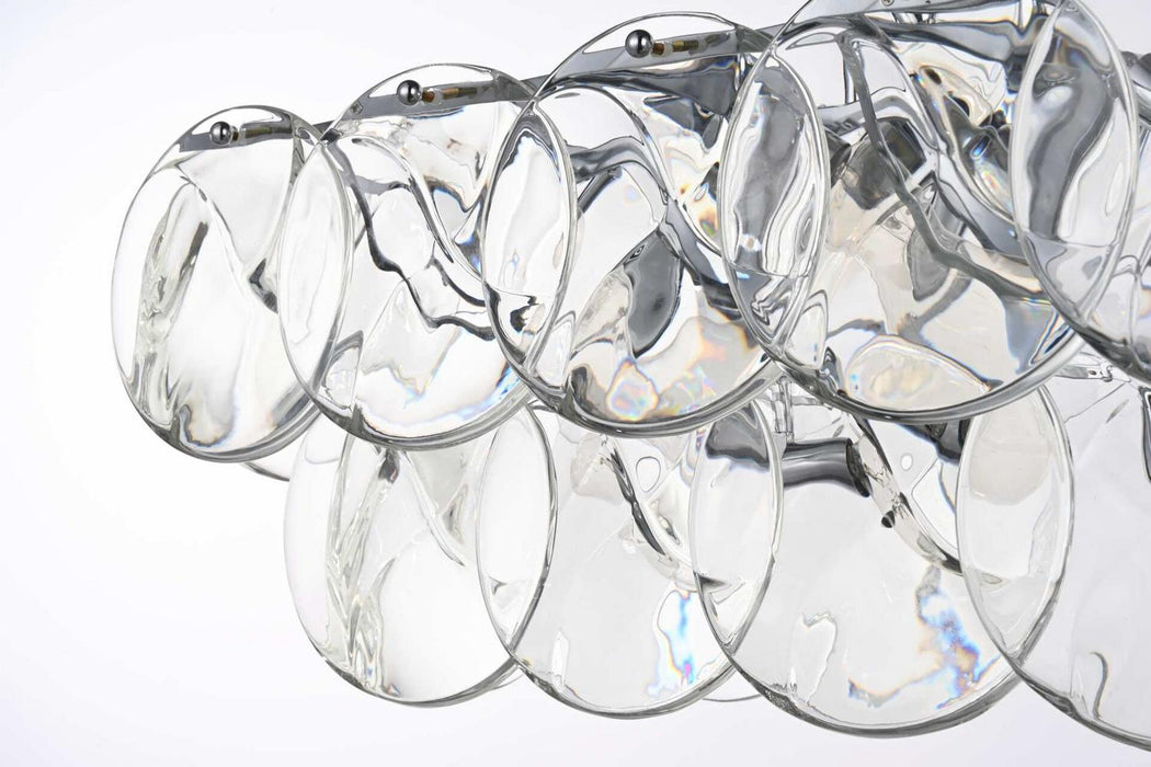 Elegant Lighting - 1010D42C-01CR - 17 Light Chandelier - Charlotte - Chrome