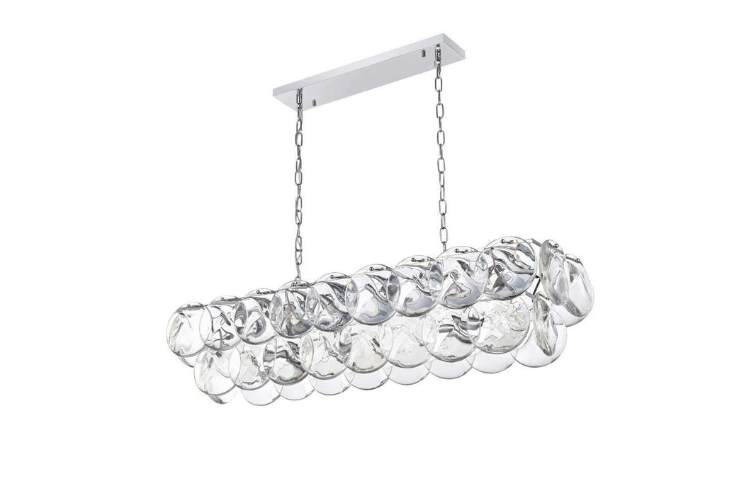 Elegant Lighting - 1010D42C-01CR - 17 Light Chandelier - Charlotte - Chrome