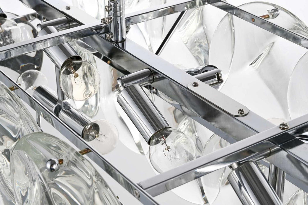Elegant Lighting - 1010D48C-01CR - 20 Light Chandelier - Charlotte - Chrome