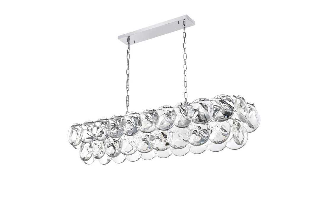 Elegant Lighting - 1010D48C-01CR - 20 Light Chandelier - Charlotte - Chrome