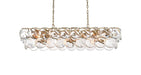 Elegant Lighting - 1010D48SG-01CR - 20 Light Chandelier - Charlotte - Satin Gold