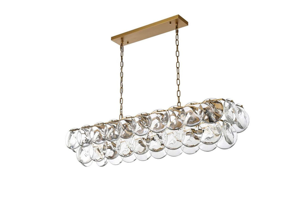Elegant Lighting - 1010D48SG-01CR - 20 Light Chandelier - Charlotte - Satin Gold