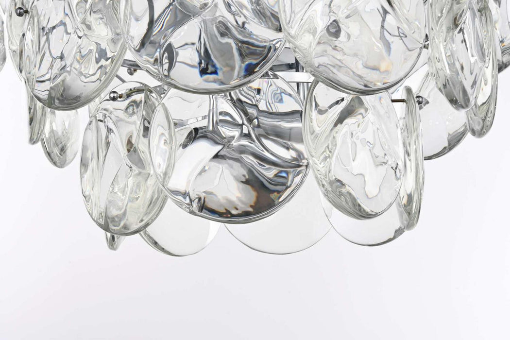 Elegant Lighting - 1010G30C-01CR - 21 Light Chandelier - Charlotte - Chrome