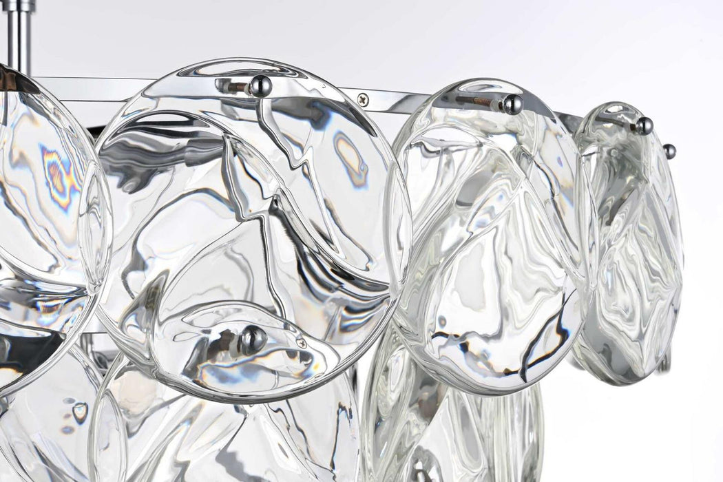 Elegant Lighting - 1010G30C-01CR - 21 Light Chandelier - Charlotte - Chrome
