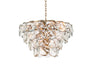 Elegant Lighting - 1010G30SG-01CR - 21 Light Chandelier - Charlotte - Satin Gold