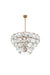 Elegant Lighting - 1010G30SG-01CR - 21 Light Chandelier - Charlotte - Satin Gold