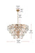 Elegant Lighting - 1010G30SG-01CR - 21 Light Chandelier - Charlotte - Satin Gold