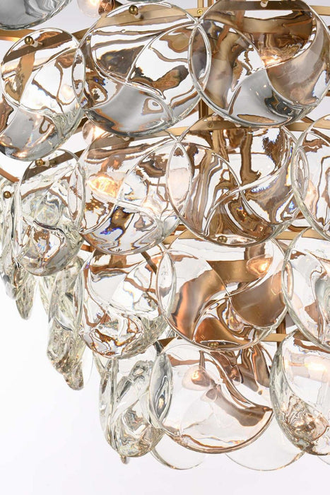 Elegant Lighting - 1010G36SG-01CR - 29 Light Chandelier - Charlotte - Satin Gold