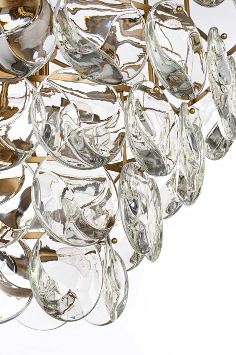 Elegant Lighting - 1010G36SG-01CR - 29 Light Chandelier - Charlotte - Satin Gold