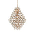 Elegant Lighting - 1010G42SG-01CR - 66 Light Chandelier - Charlotte - Satin Gold
