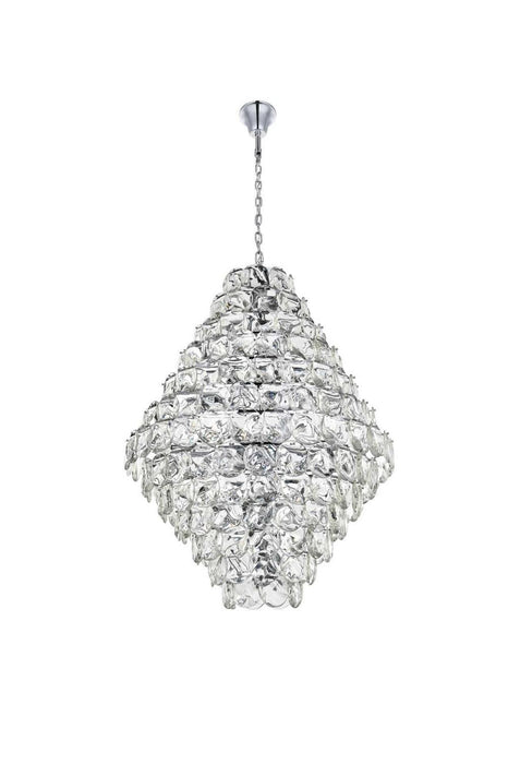Elegant Lighting - 1010G48C-01CR - 90 Light Chandelier - Charlotte - Chrome