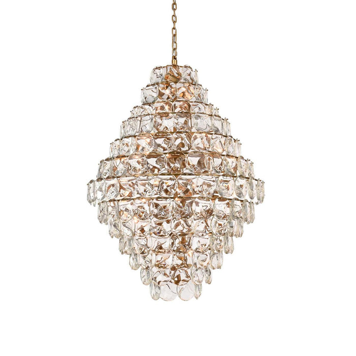 Elegant Lighting - 1010G48SG-01CR - 90 Light Chandelier - Charlotte - Satin Gold