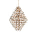 Elegant Lighting - 1010G48SG-01CR - 90 Light Chandelier - Charlotte - Satin Gold