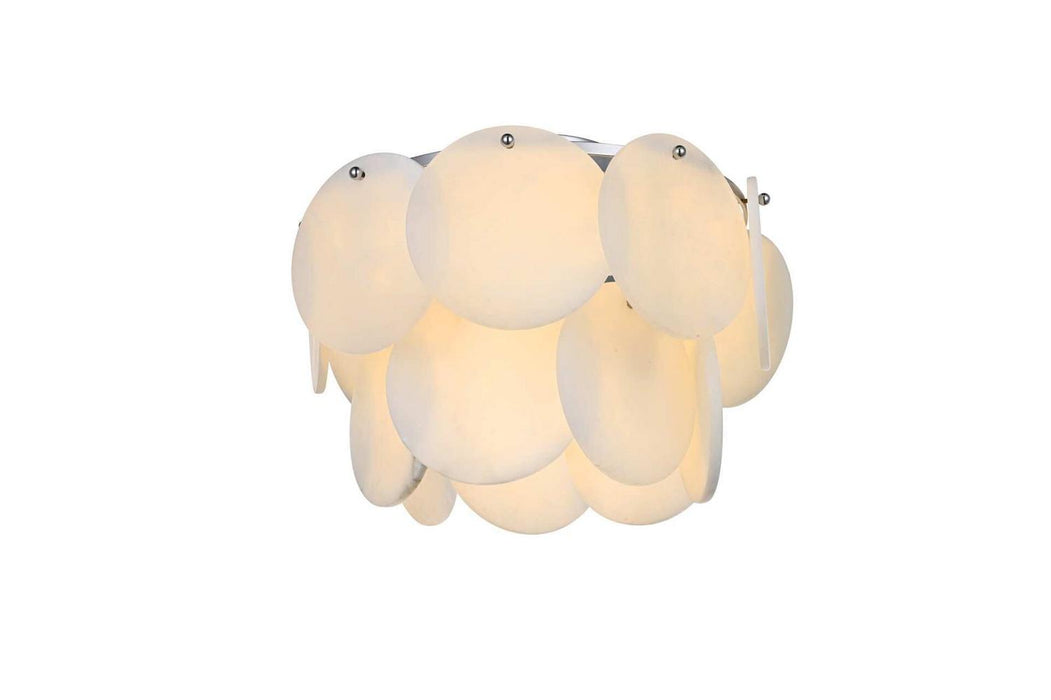 Elegant Lighting - 1010F16C-11ST - Six Light Flush Mount - Charlotte - Chrome