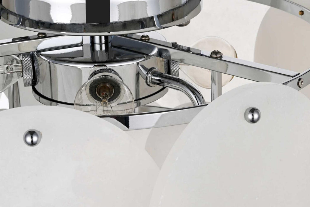 Elegant Lighting - 1010F16C-11ST - Six Light Flush Mount - Charlotte - Chrome