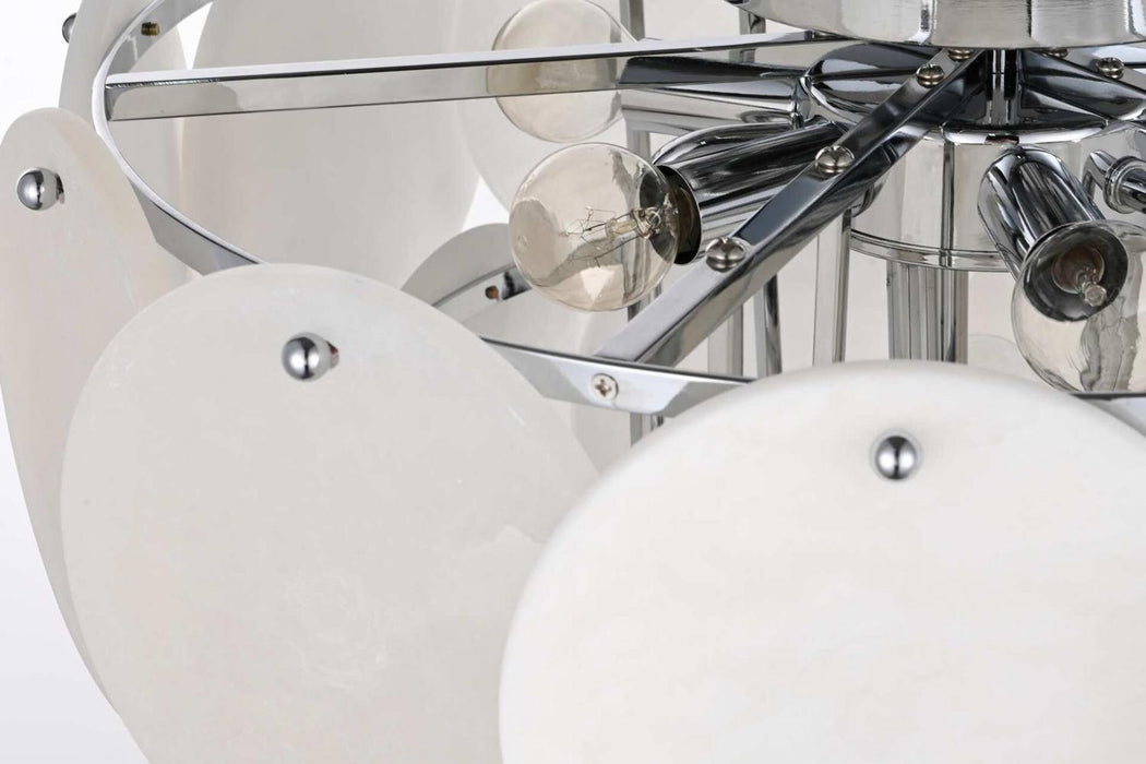 Elegant Lighting - 1010F20C-11ST - 12 Light Flush Mount - Charlotte - Chrome