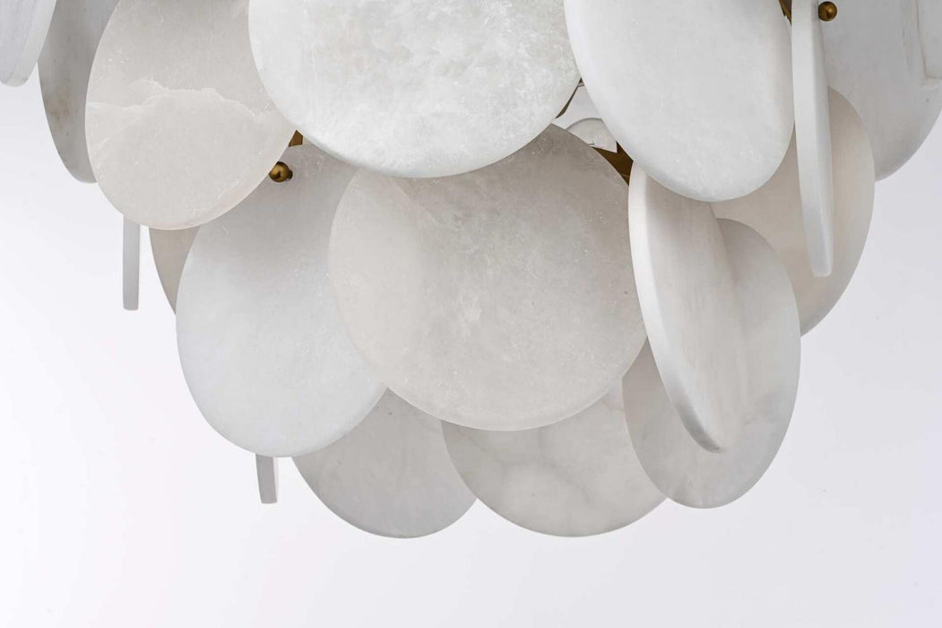 Elegant Lighting - 1010F20SG-11ST - 12 Light Flush Mount - Charlotte - Satin Gold