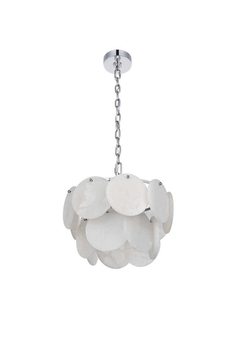 Elegant Lighting - 1010D16C-11ST - Six Light Chandelier - Charlotte - Chrome