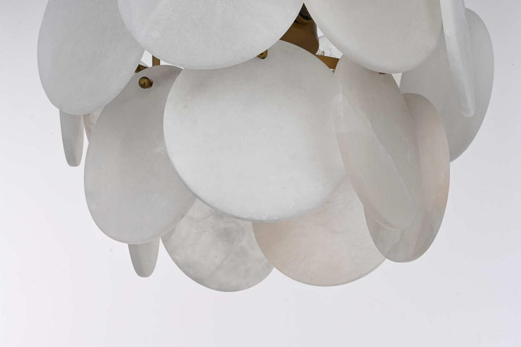 Elegant Lighting - 1010D16SG-11ST - Six Light Chandelier - Charlotte - Satin Gold