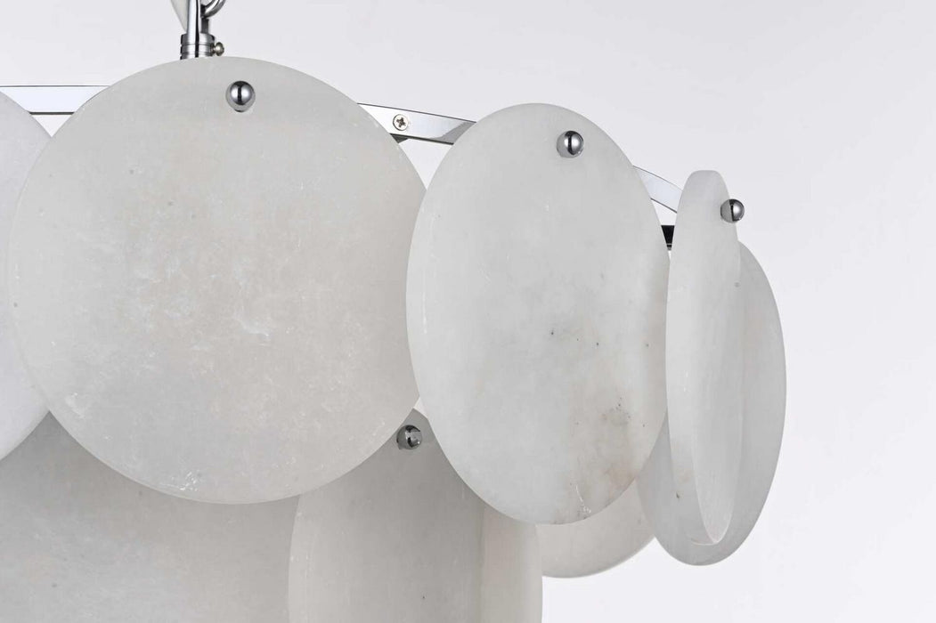 Elegant Lighting - 1010D20C-11ST - Nine Light Chandelier - Charlotte - Chrome