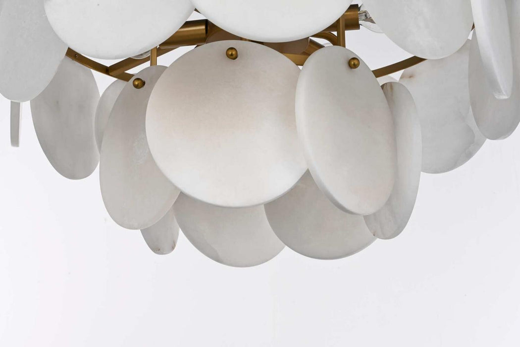 Elegant Lighting - 1010D20SG-11ST - Nine Light Chandelier - Charlotte - Satin Gold