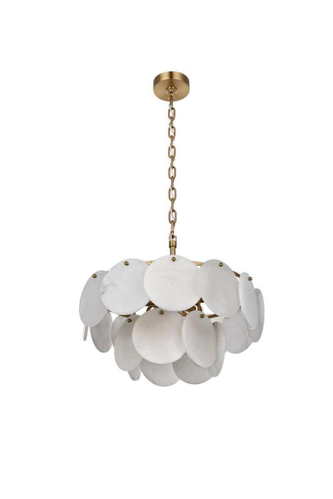 Elegant Lighting - 1010D20SG-11ST - Nine Light Chandelier - Charlotte - Satin Gold
