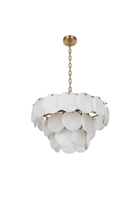 Elegant Lighting - 1010D24SG-11ST - 12 Light Chandelier - Charlotte - Satin Gold