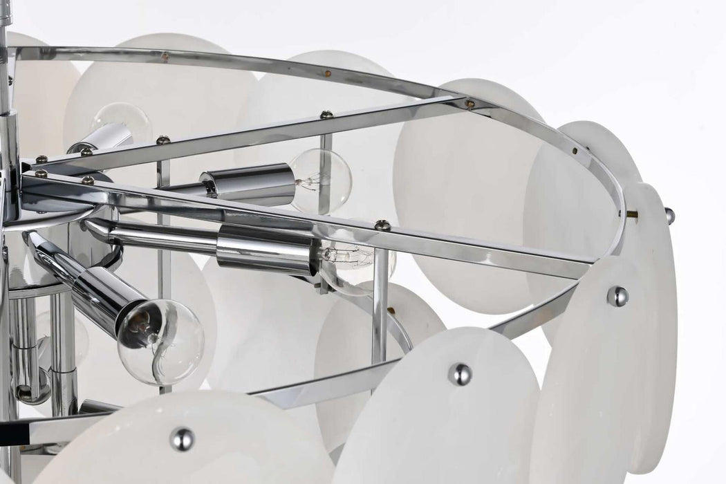 Elegant Lighting - 1010D28C-11ST - 14 Light Chandelier - Charlotte - Chrome