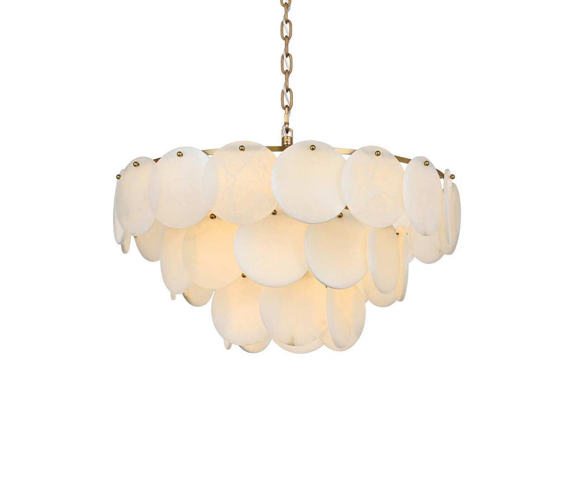 Elegant Lighting - 1010D28SG-11ST - 14 Light Chandelier - Charlotte - Satin Gold