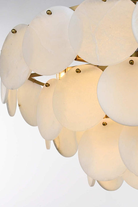 Elegant Lighting - 1010D28SG-11ST - 14 Light Chandelier - Charlotte - Satin Gold