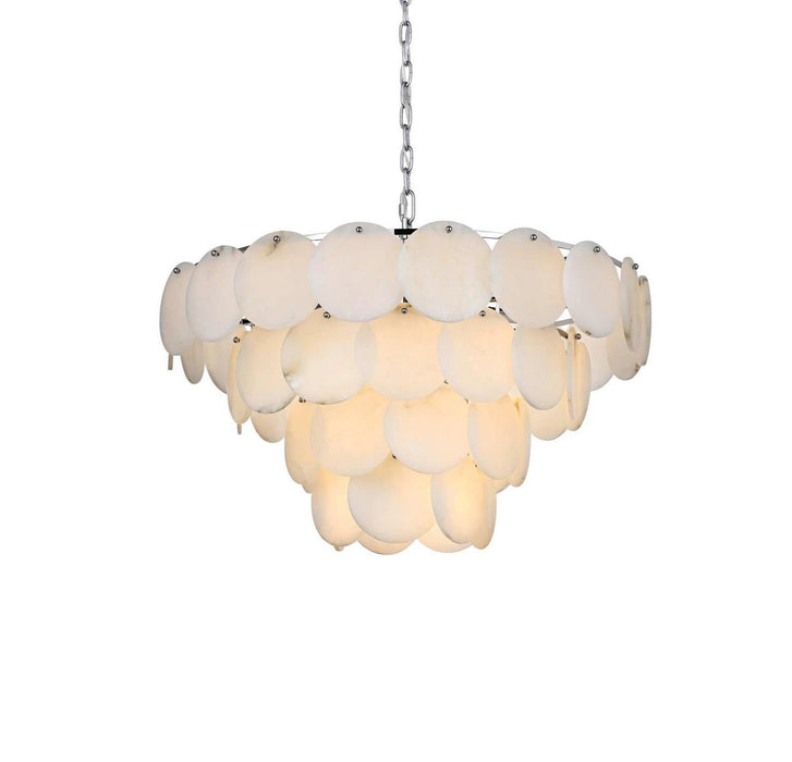 Elegant Lighting - 1010D32C-11ST - 21 Light Chandelier - Charlotte - Chrome