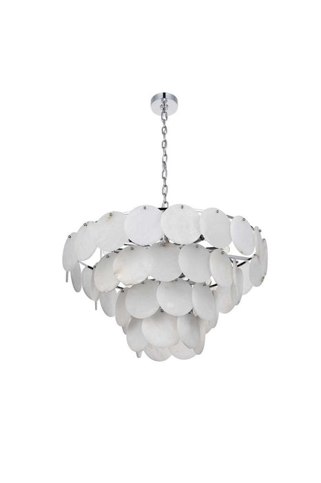 Elegant Lighting - 1010D32C-11ST - 21 Light Chandelier - Charlotte - Chrome