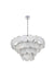 Elegant Lighting - 1010D32C-11ST - 21 Light Chandelier - Charlotte - Chrome
